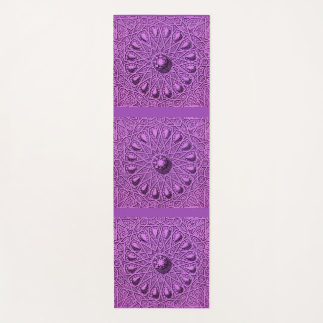 antique Middle Eastern motif Yoga Mat (Front)