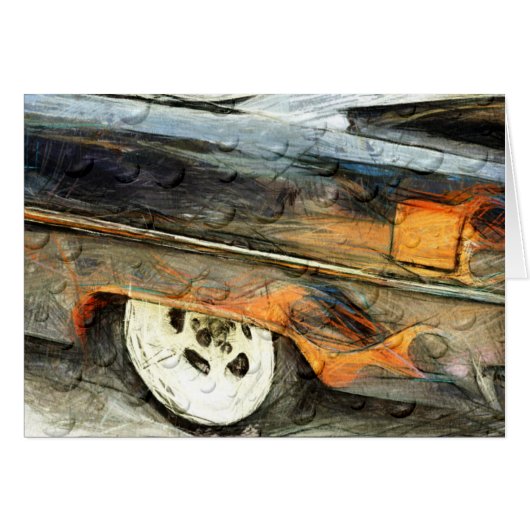 Antique Muscle Car (Front Horizontal)