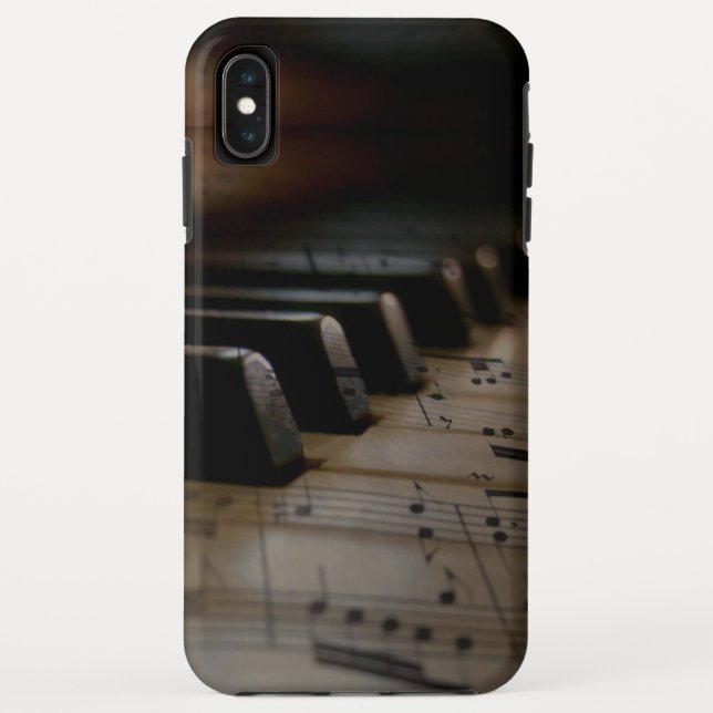 Antique Music Piano Keys Case-Mate iPhone Case (Back)