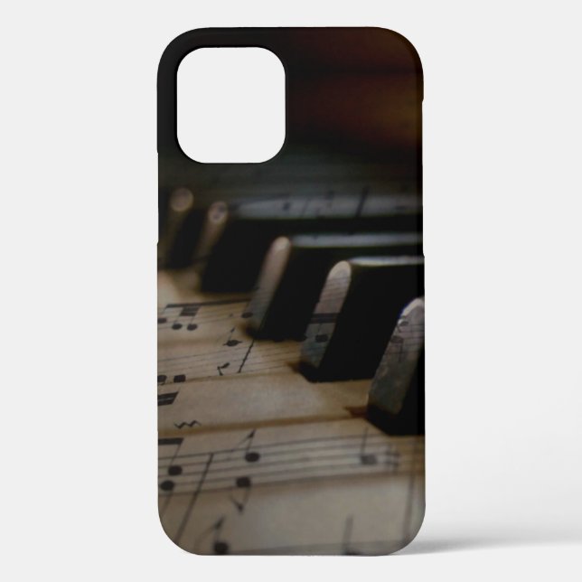 Antique Music Piano Keys Case-Mate iPhone Case (Back)