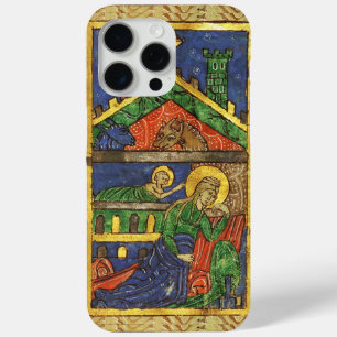 ANTIQUE NATIVITY CHRISTMAS PARCHMENT iPhone 15 PRO MAX CASE