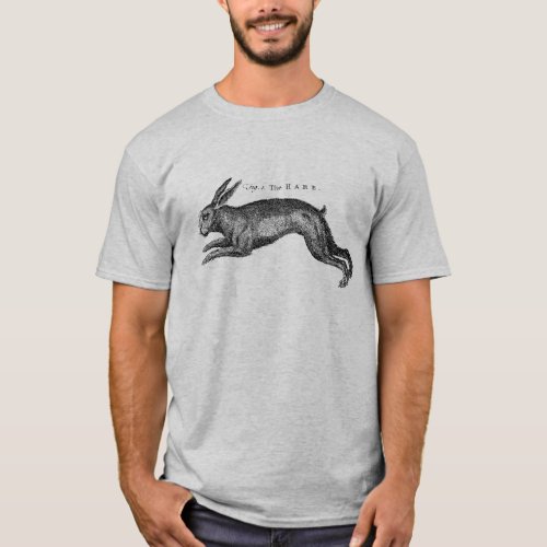 Antique Natural History Art The Hare T_Shirt