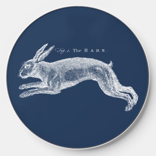 Antique Natural History Art The Hare Wireless Charger