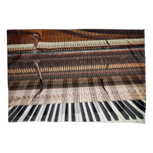 Antique Old Concert Piano Photo Pillow Case