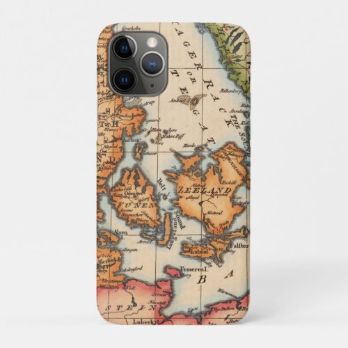 Antique Old Map Inspired 10 iPhone 11 Pro Case