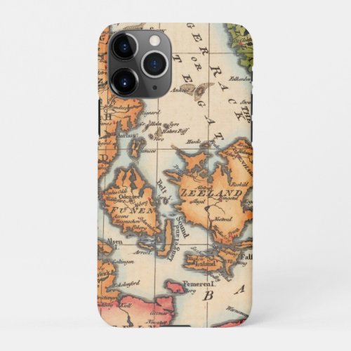 Antique Old Map Inspired 10 iPhone 11Pro Case
