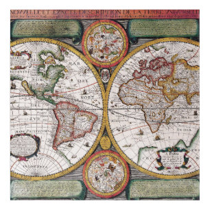 Antique Old Map Inspired (12) Acrylic Print