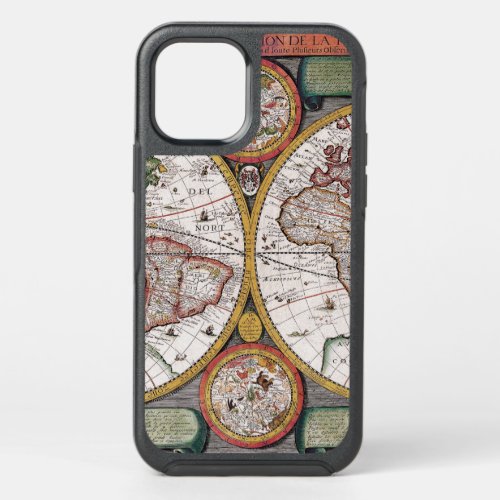 Antique Old Map Inspired 12 OtterBox Symmetry iPhone 12 Pro Case