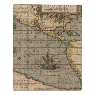 Antique Old Map Inspired (14) Luggage Tag Jigsaw Puzzle