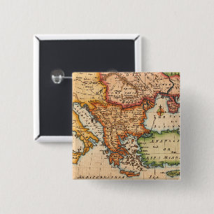 Antique Old Map Inspired (2) Button