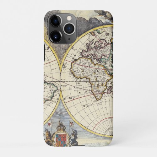 Antique Old Map Inspired 4 iPhone 11Pro Case
