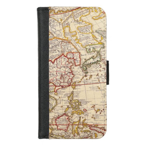 Antique Old Map Inspired 6 iPhone 87 Wallet Case