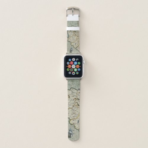 Antique Old Map Inspired 7 Apple Watch Band
