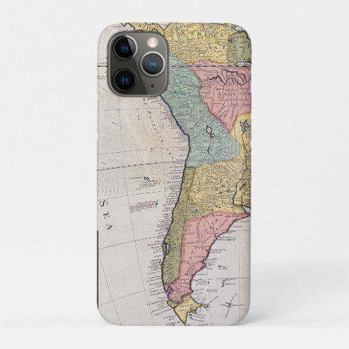 Antique Old Map Inspired 8 iPhone 11 Pro Case