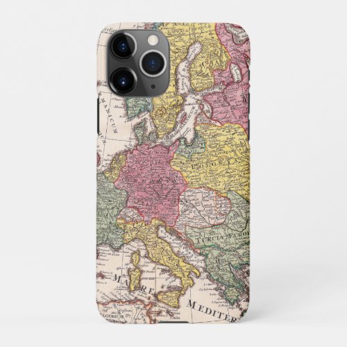 Antique Old Map Inspired 9 iPhone 11Pro Case