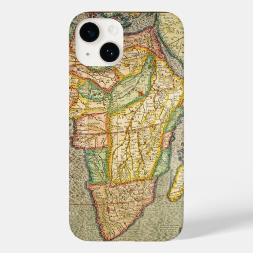 Antique Old World Gerardus Mercator Map of Africa Case_Mate iPhone 14 Case