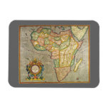 Antique Old World Gerardus Mercator Map of Africa Magnet