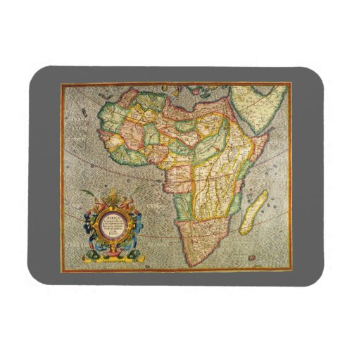 Antique Old World Gerardus Mercator Map of Africa Magnet