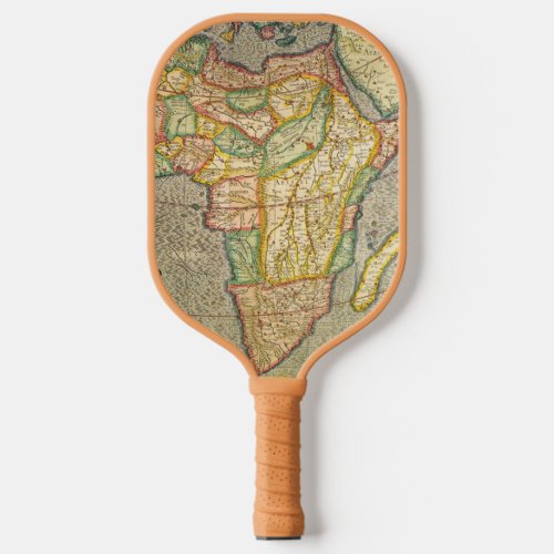 Antique Old World Gerardus Mercator Map of Africa Pickleball Paddle
