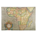 Antique Old World Gerardus Mercator Map of Africa Placemat