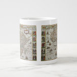 Antique Old World Map of Africa by Blaeu, c.1635 Large Coffee Mug