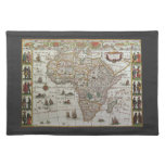 Antique Old World Map of Africa by Blaeu, c.1635 Placemat