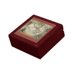 Antique Old World Map the Americas, Theodor de Bry Gift Box