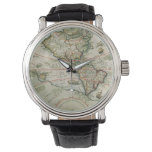Antique Old World Map the Americas, Theodor de Bry Watch
