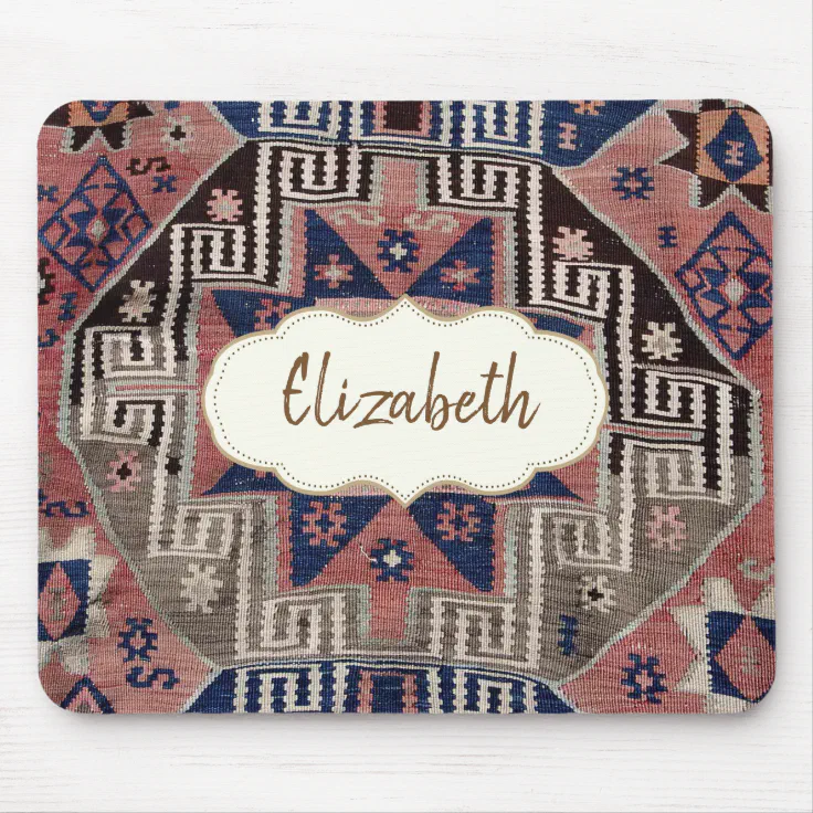 Antique Oriental Red Turkish Persian Carpet Mouse Pad Zazzle