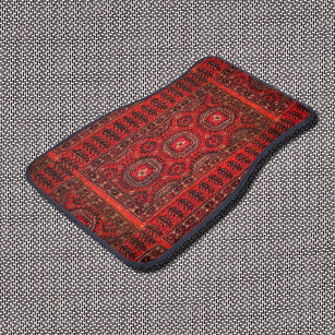 Antique Oriental Turkish Persian 4 Pieces Car Floor Mats Car Carpets Full  Sets Universal Fit for SUV, Vans, Sedans, Trucks All Weather Protection  Auto