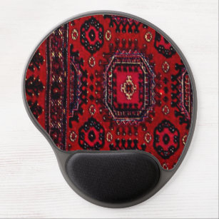 Antique Oriental rug design Gel Mouse Pad