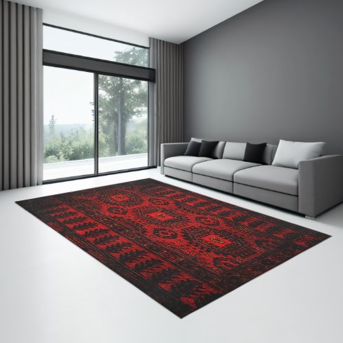 Antique Oriental rug design no2