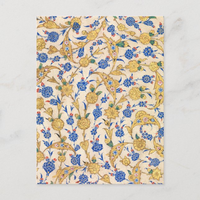 Antique Oriental Sultan Design Postcard (Front)