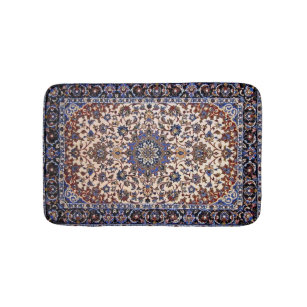 Antique Oriental Turkish Persian Blue Rug Carpet