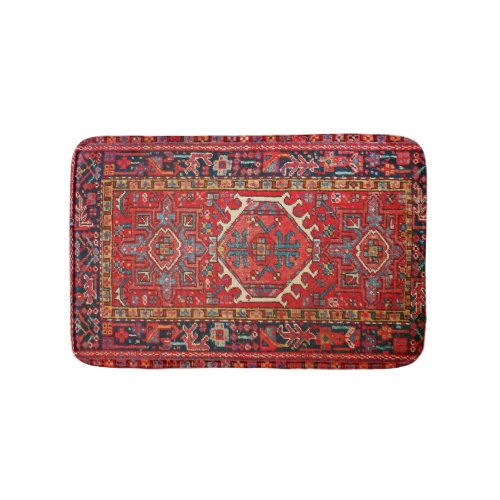 Antique Oriental Turkish Persian Carpet Bath Mat