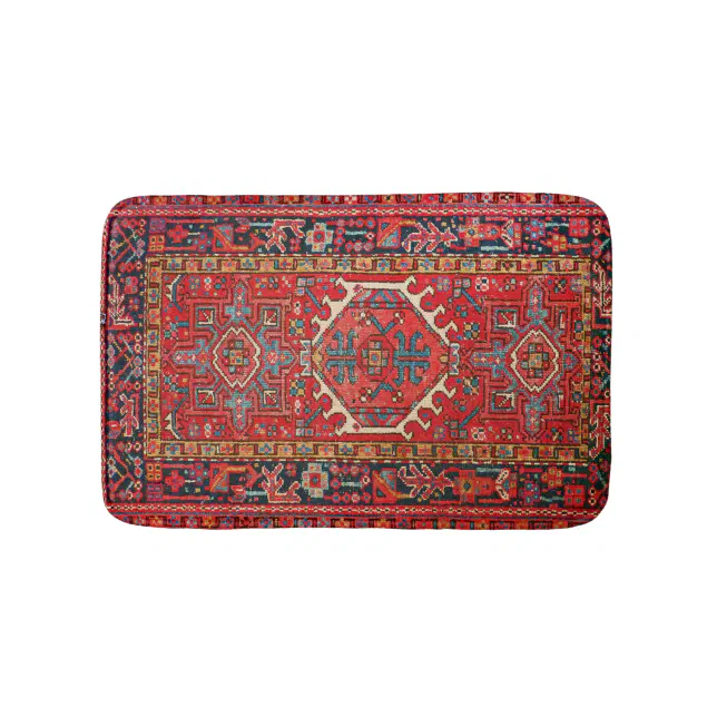 Antique Oriental Turkish Persian Carpet Bath Mat Zazzle