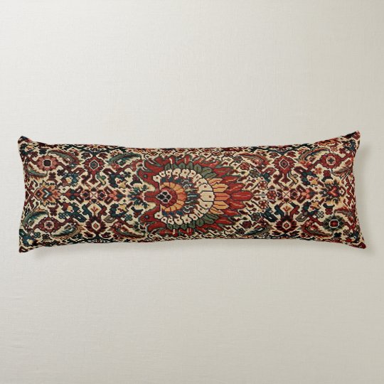 Antique Oriental Turkish Persian Carpet Rug Body Pillow | Zazzle.com