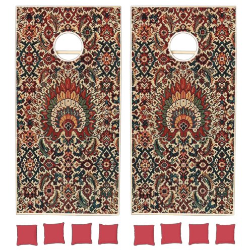 Antique Oriental Turkish Persian Carpet Rug Cornhole Set