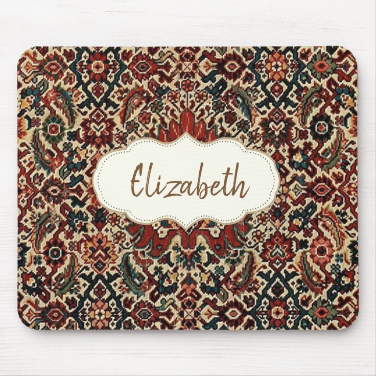 Antique Oriental Turkish Persian Carpet Rug Mouse Pad Zazzle