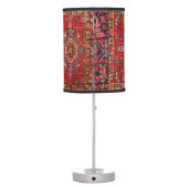 Antique Oriental Turkish Persian Carpet  Table Lamp (Back)