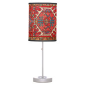 Antique Oriental Turkish Persian Carpet Table Lamp (Front)