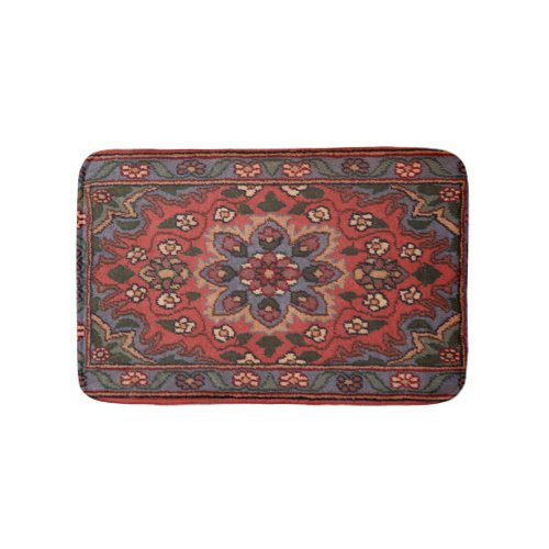 Antique Oriental Turkish Persian Rug Floral Carpet