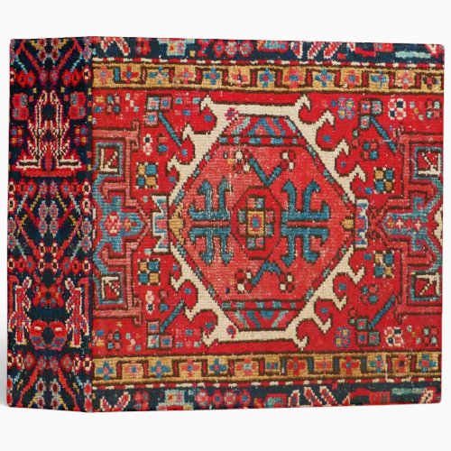 Antique Oriental TurkishPersian Rug Photo Print Binder