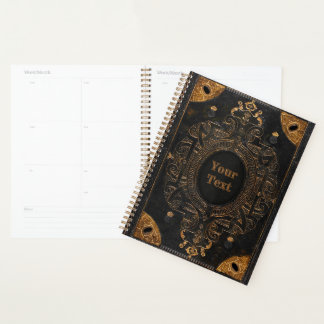Antique Ornamental (customizable) Planner