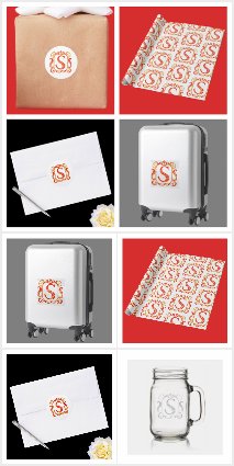 antique ornamental monograms