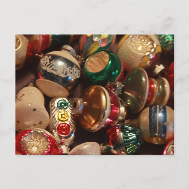 Antique Ornaments Postcard (Front)