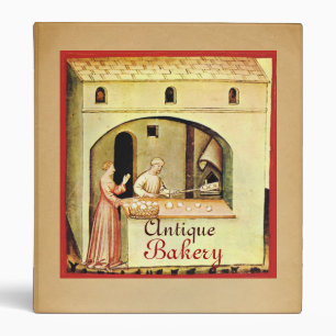 ANTIQUE OVEN BAKER ,BAKERY BREAD SHOP BINDER