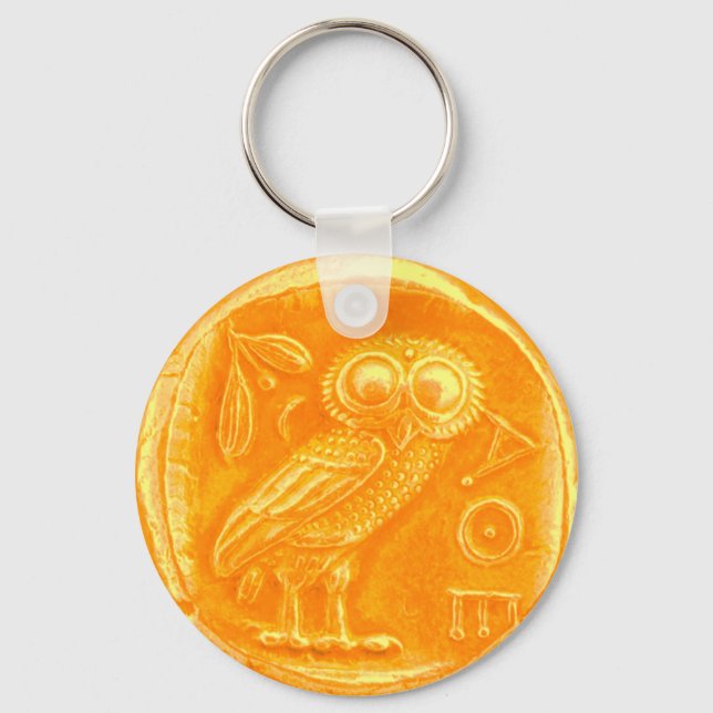 ANTIQUE OWL KEYCHAIN (Front)