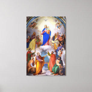 Antique painting Stretched Canvas Print 41