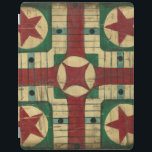 Antique Parcheesi Game Board by Ethan Harper iPad Smart Cover<br><div class="desc">An antique looking painting based on a Parcheesi game board. This painting by Ethan Harper is amazingly lifelike. You can almost imagine using it to play a real game of Parcheesi with your friends. Buy your copy today!</div>